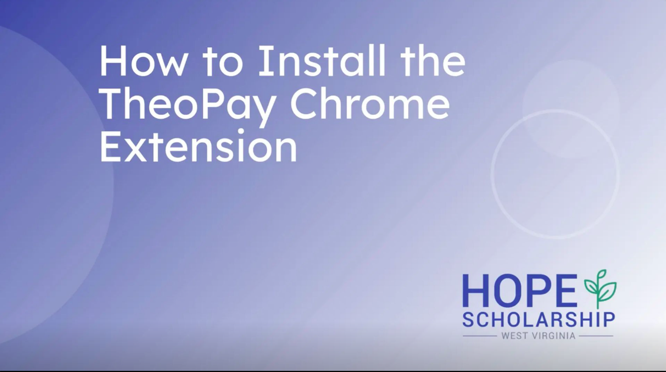 How to Install the TheoPay Chrome Extension