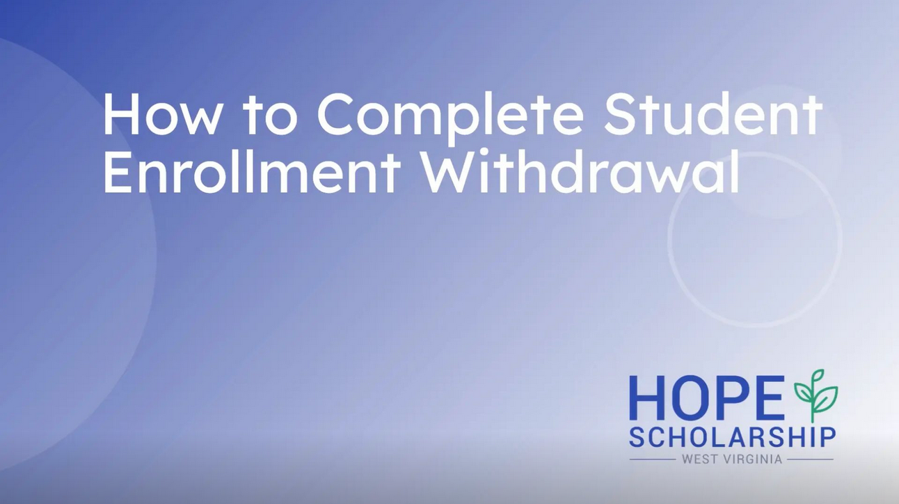  How to Complete Student Enrollment Withdrawal 